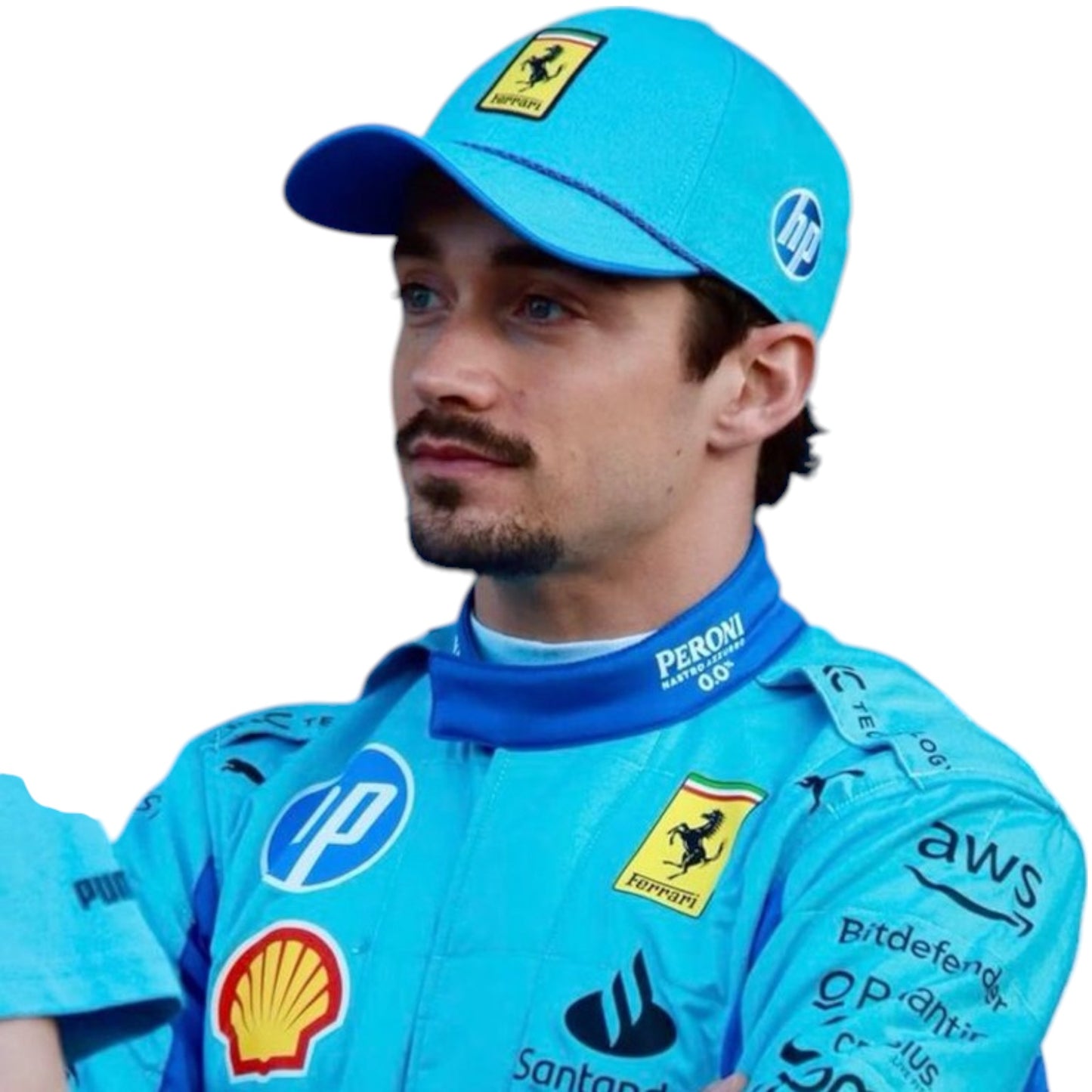2024 Charles Leclerc Ferrari F1 Miami Grand Prix race suit replica authentic collectible with race specific design