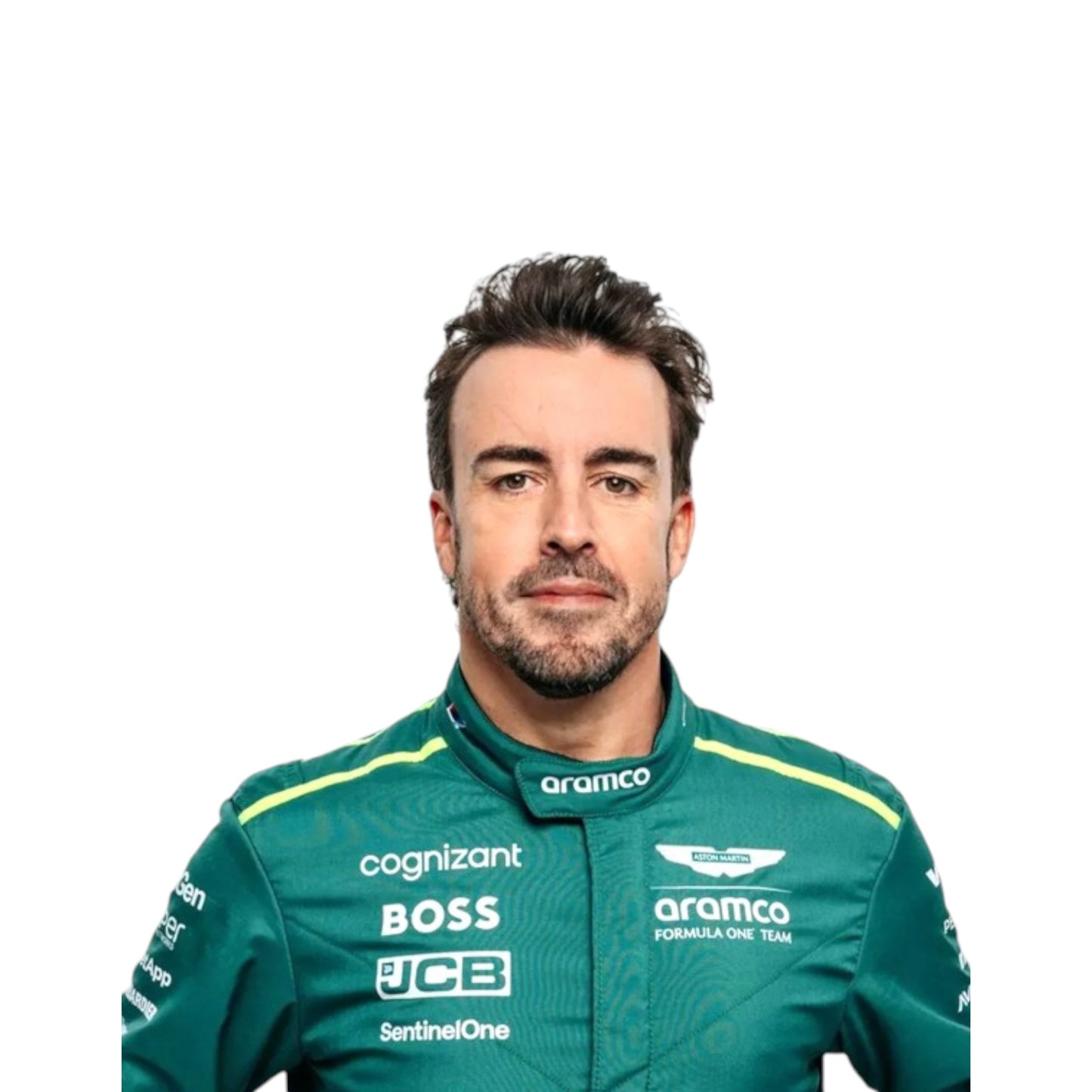2024 Fernando Alonso Aston Martin F1 race suit replica authentic design for Formula 1 fans and collectors