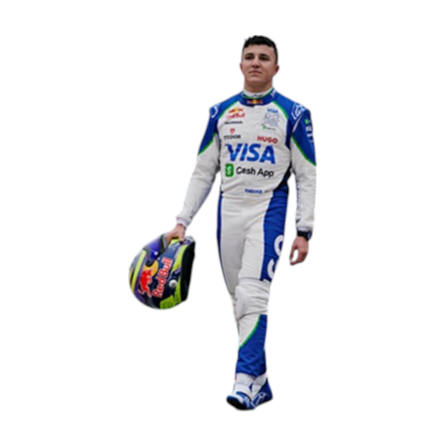 2025 Isac Hadjar Racing Bulls F1 race suit replica authentic teamwear with season accurate design and branding
