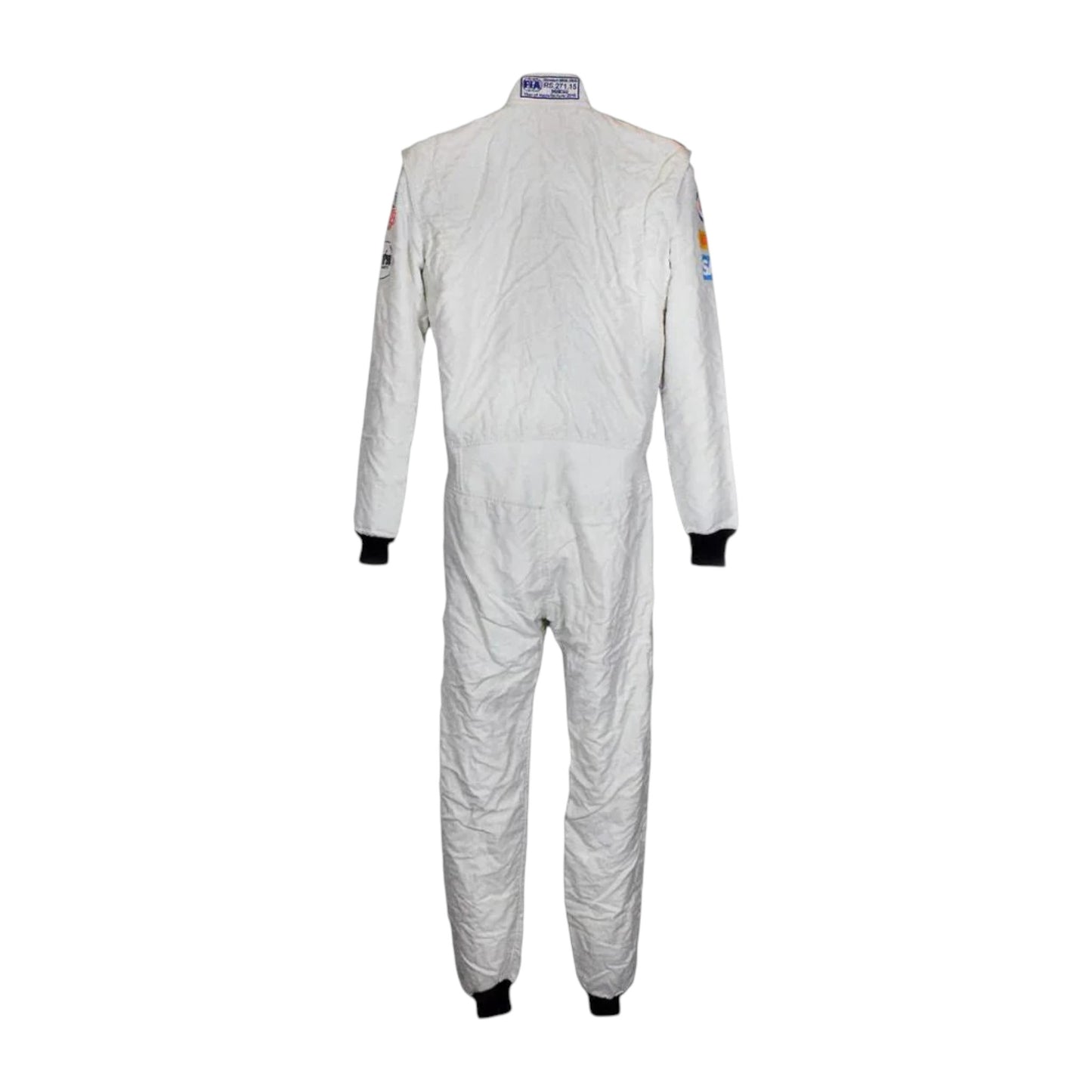Jenson Button 2015 McLaren F1 race suit replica white McLaren Honda design with minimal sponsor logos and clean modern styling