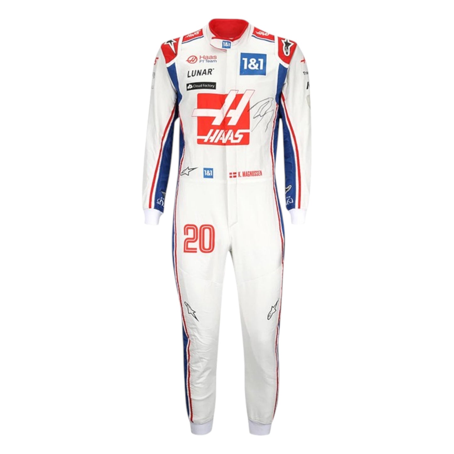 2022 Kevin Magnussen Haas F1 British Grand Prix race suit replica authentic collectible with race specific details