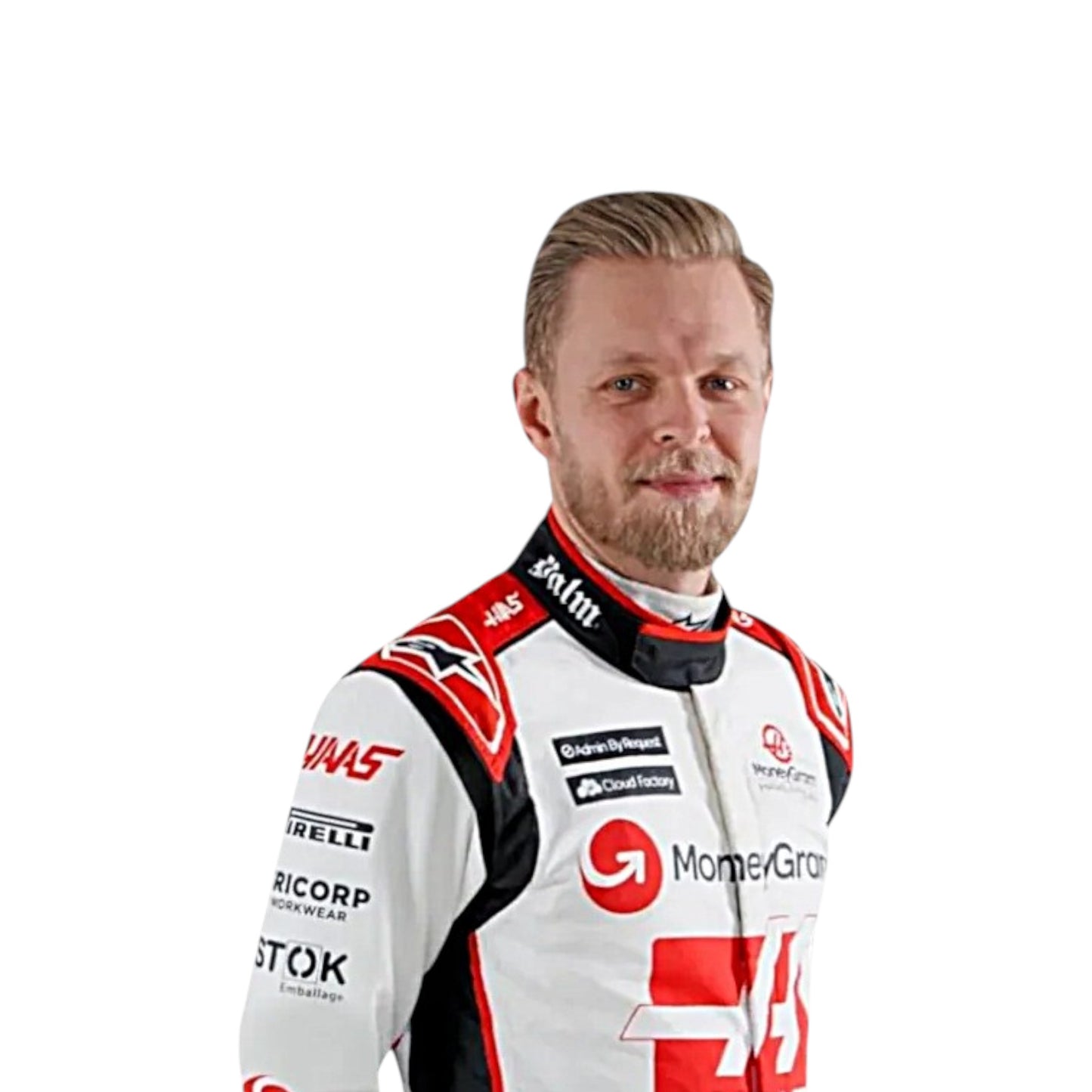 2023 Kevin Magnussen Haas F1 race suit replica authentic design for Formula 1 fans and collectors