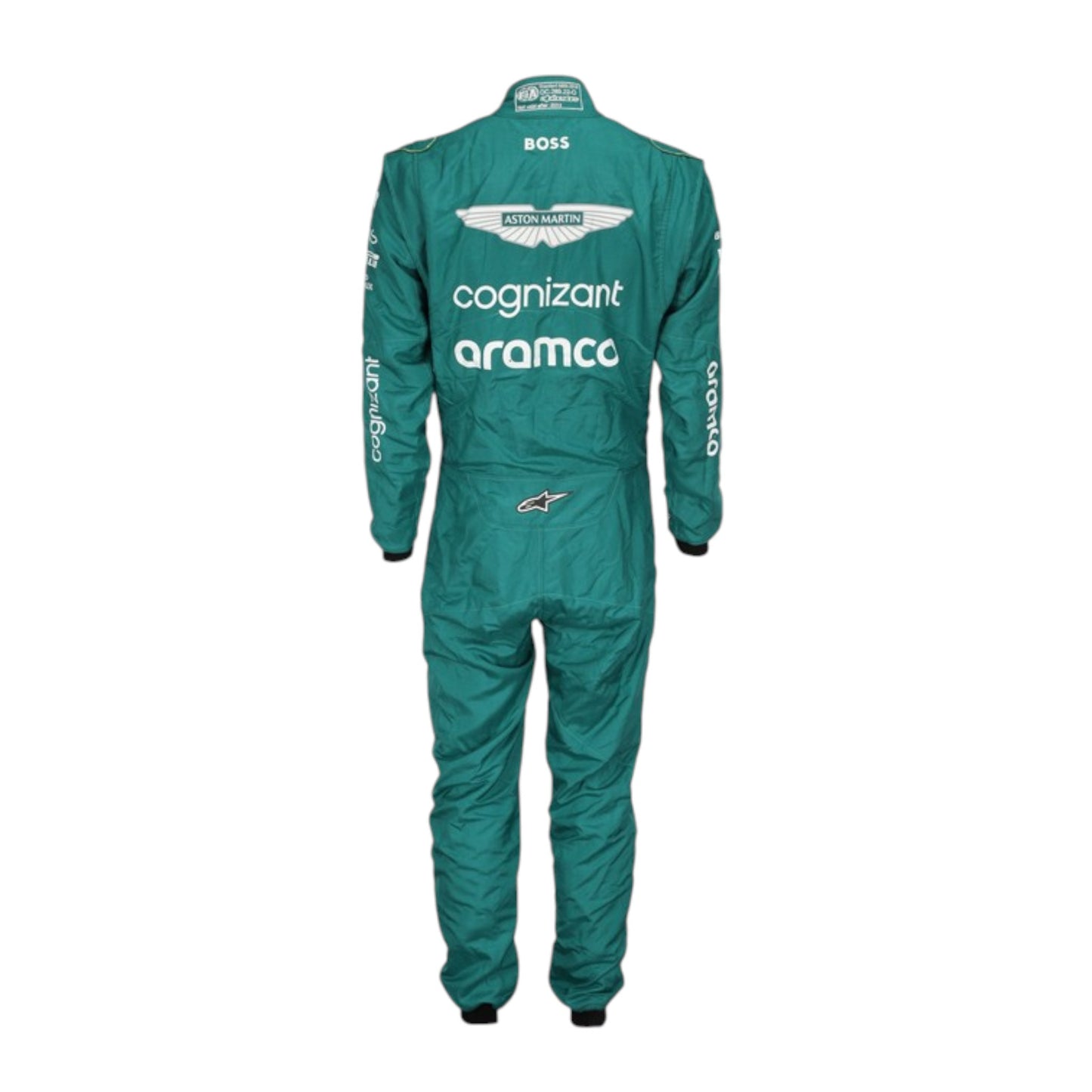2023 Lance Stroll Aston Martin F1 race suit replica detailed fan collectible with authentic team design