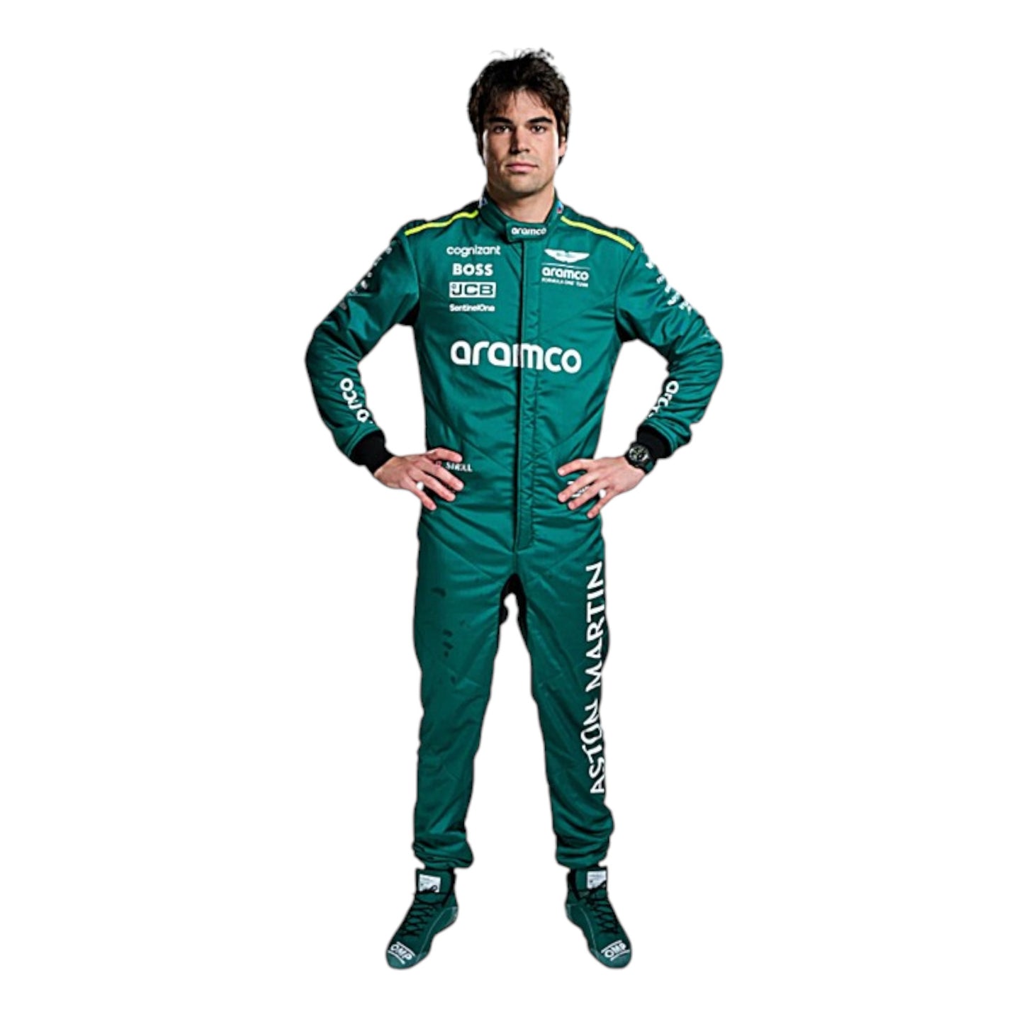 2024 Lance Stroll Aston Martin F1 race suit replica authentic design for Formula 1 fans and collectors