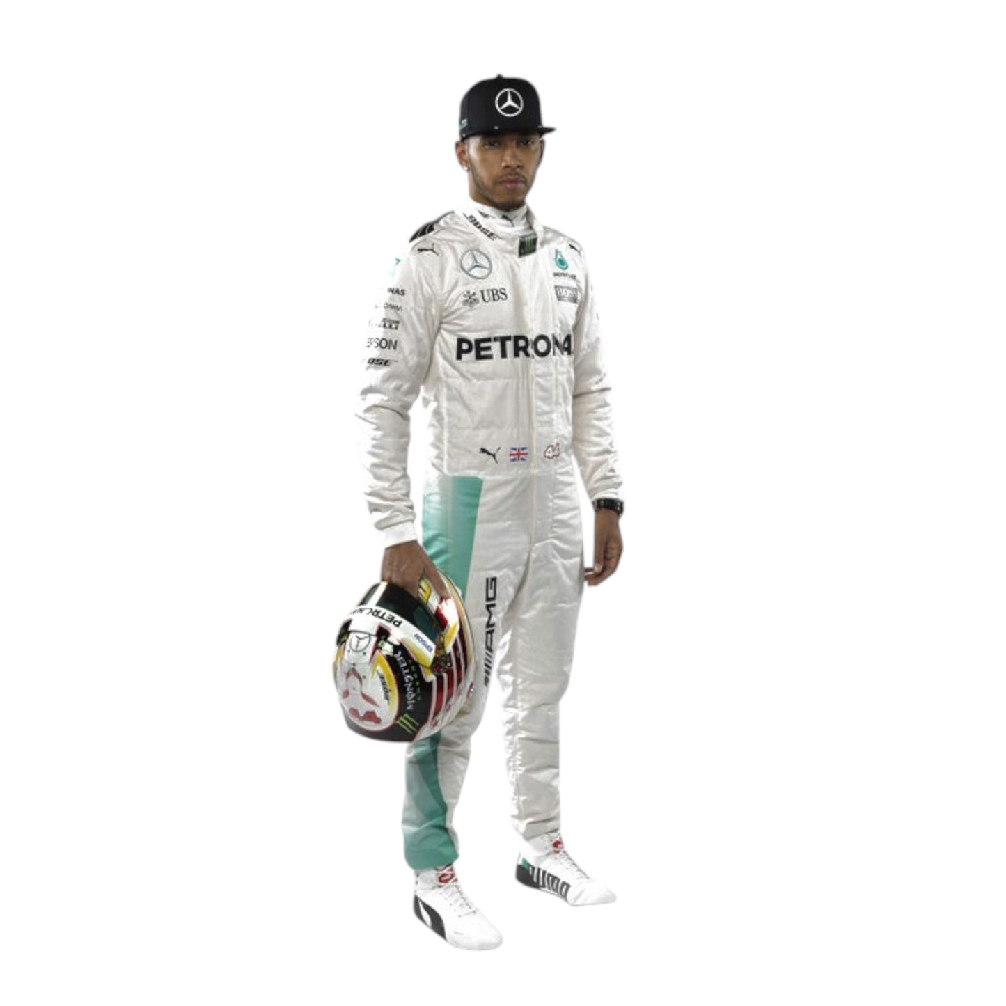 2016 Lewis Hamilton Mercedes F1 race suit replica authentic collectible with vintage team design for fans