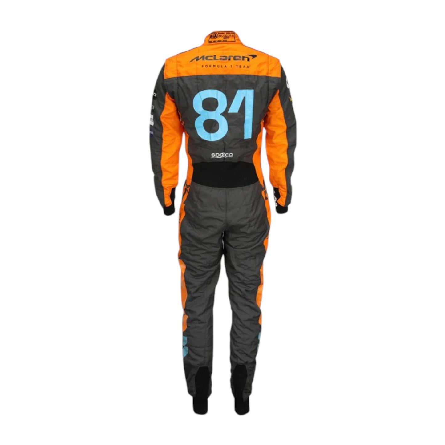 2023 Oscar Piastri McLaren F1 race suit replica authentic fan collectible with detailed team branding and race season design