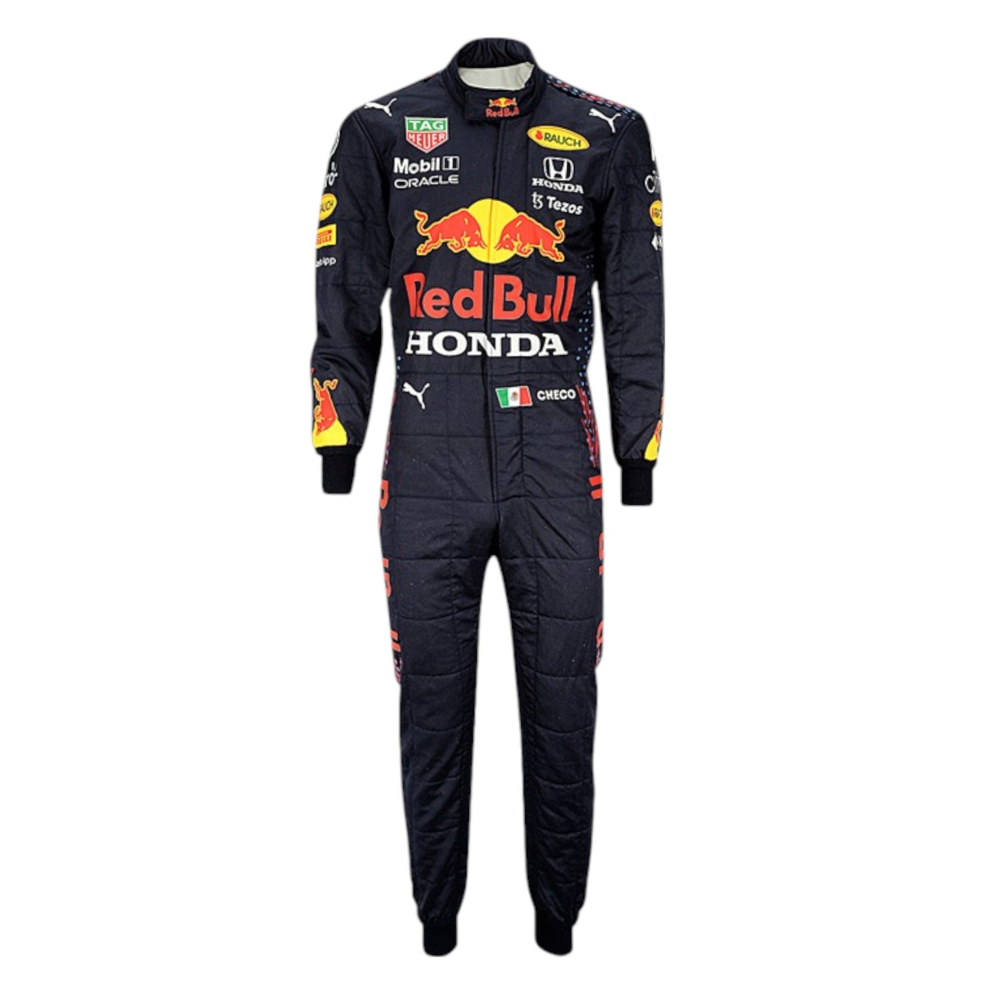 2021 Sergio Perez Red Bull F1 race suit replica authentic collectible with detailed design from debut season with Red Bull