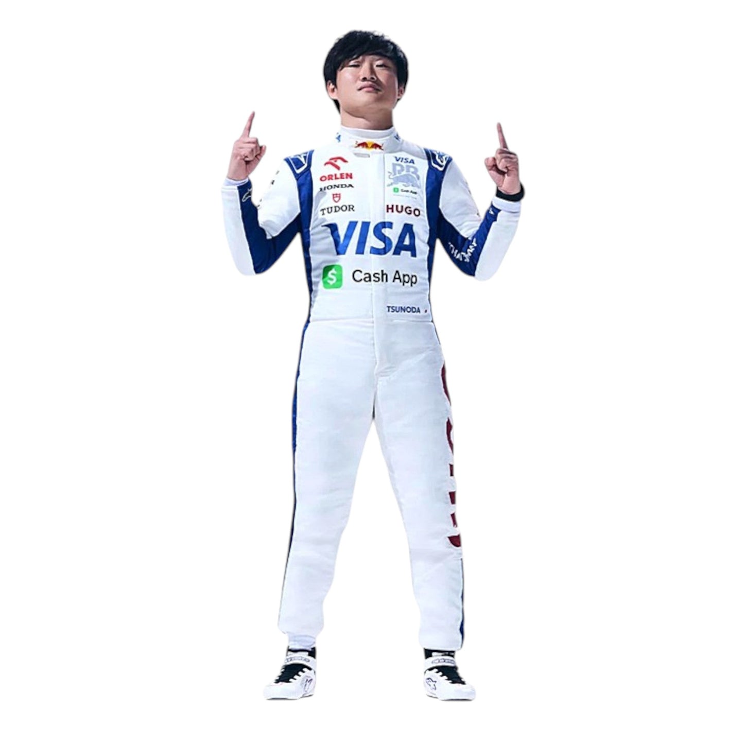 2024 Yuki Tsunoda Racing Bulls F1 race suit replica authentic design for Formula 1 fans and collectors