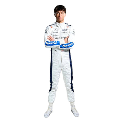 2024 Alexander Albon Williams F1 race suit replica authentic collectible with detailed design from Williams Racing season