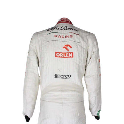 Antonio Giovinazzi 2020 Alfa Romeo F1 race suit replica with red-white team design and Orlen sponsor branding
