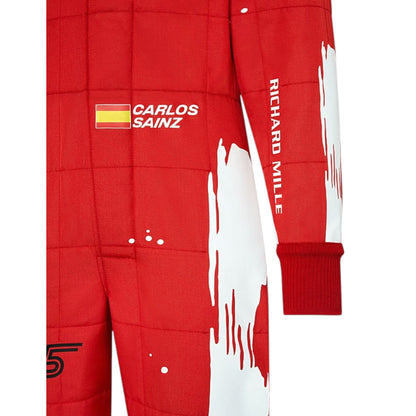 2023 Carlos Sainz Ferrari F1 Las Vegas Grand Prix race suit replica  limited edition fan collectible with race specific design