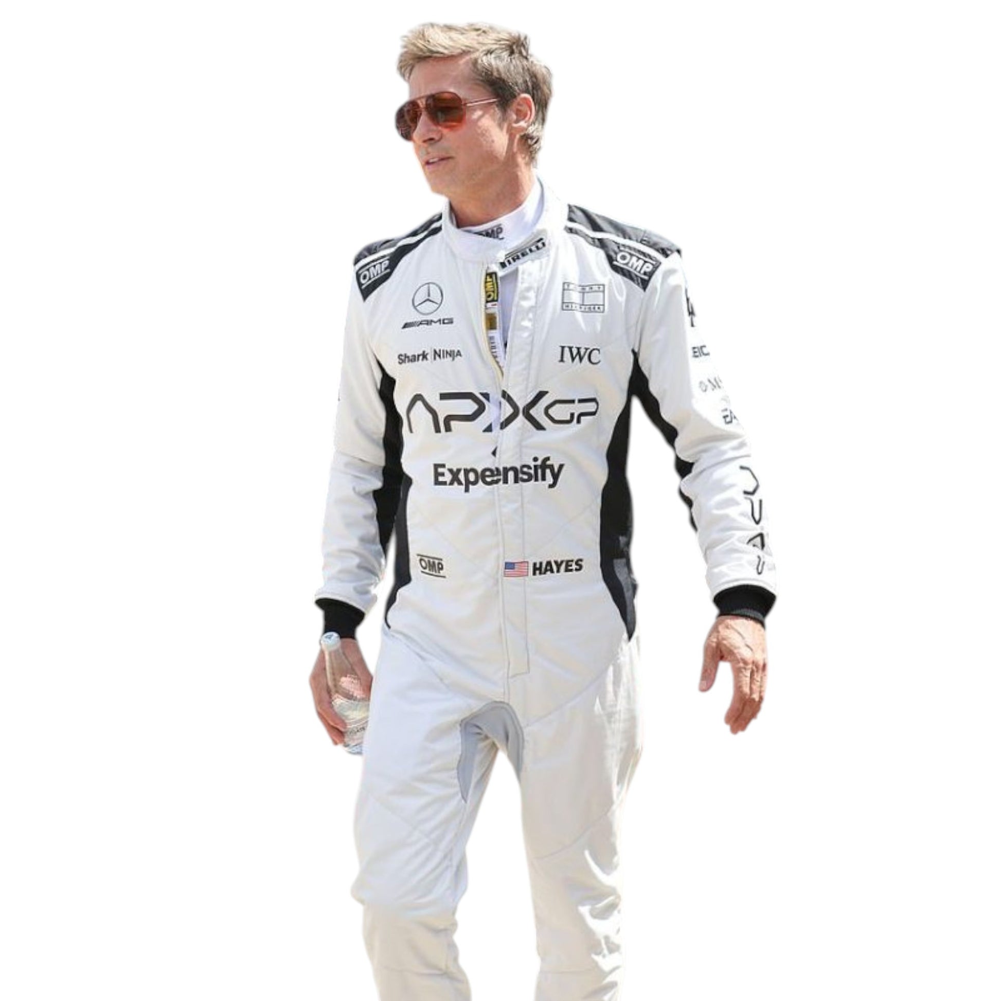 2025 F1 movie Sonny Hayes (Brad Pitt) race suit replica authentic APXGP Formula 1 team style
