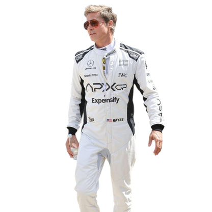 2025 F1 movie Sonny Hayes (Brad Pitt) race suit replica authentic APXGP Formula 1 team style