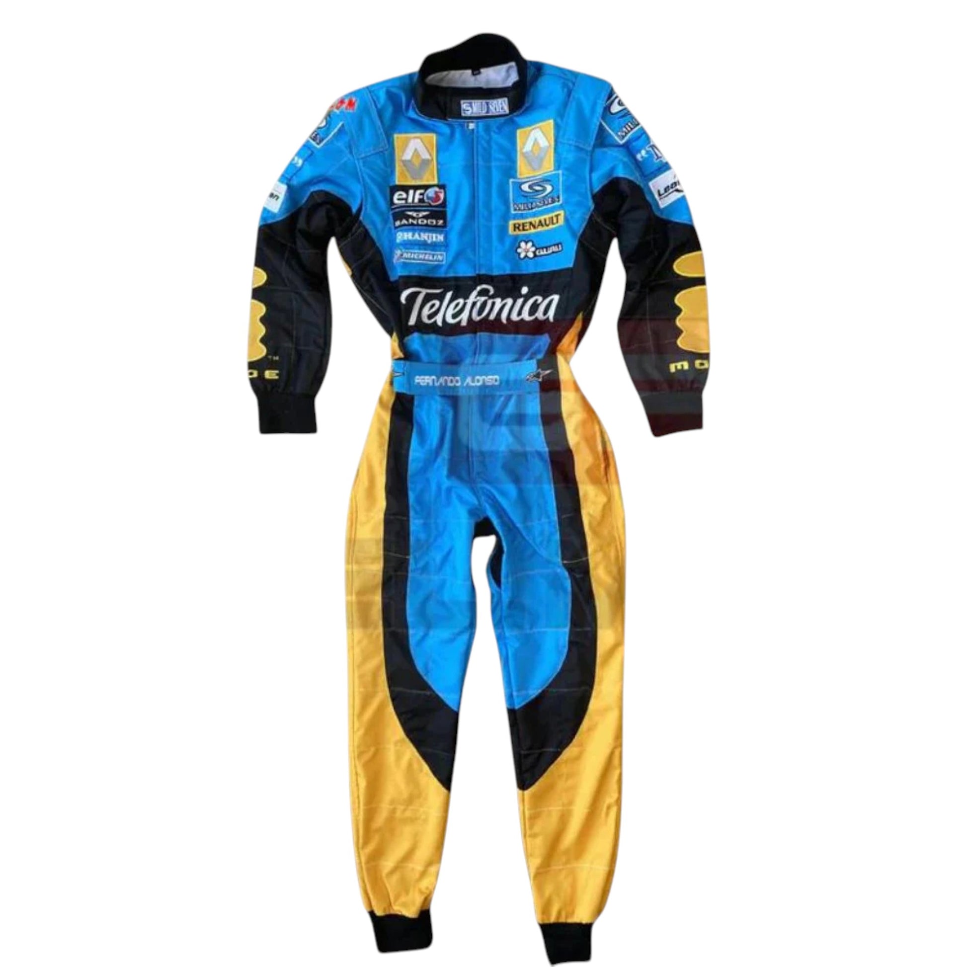 Fernando Alonso 2006 Renault Formula 1 replica race suit collectible world championship teamwear