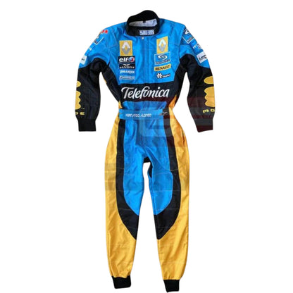 Fernando Alonso 2006 Renault Formula 1 replica race suit collectible world championship teamwear