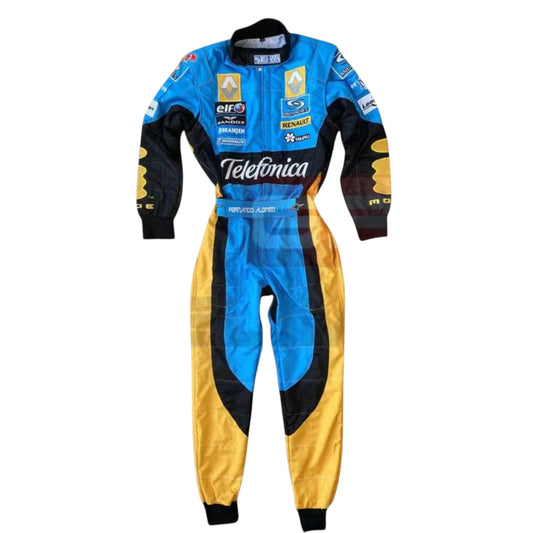Fernando Alonso 2006 Renault Formula 1 replica race suit collectible world championship teamwear