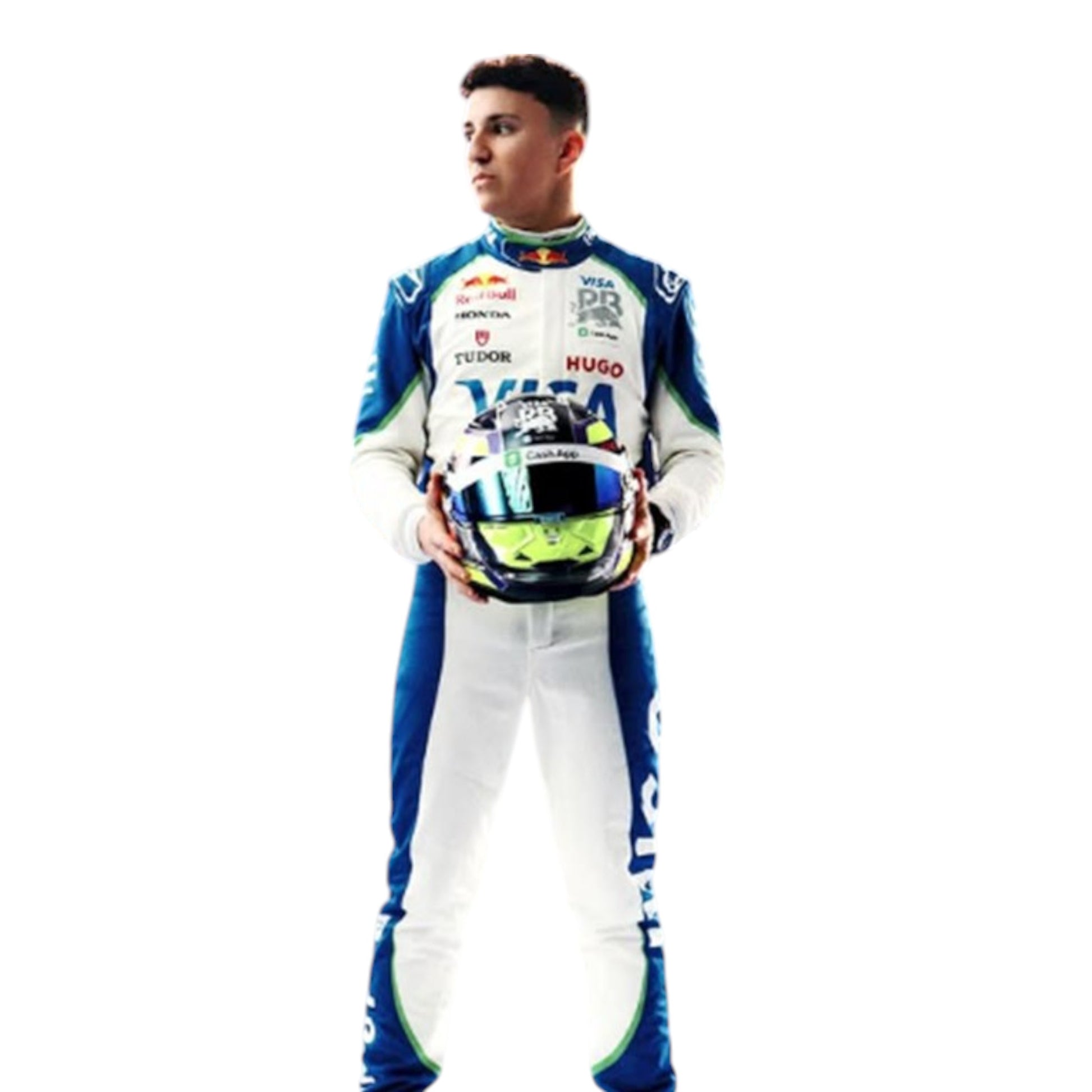 2025 Isac Hadjar Racing Bulls F1 race suit replica authentic teamwear with season accurate design and branding