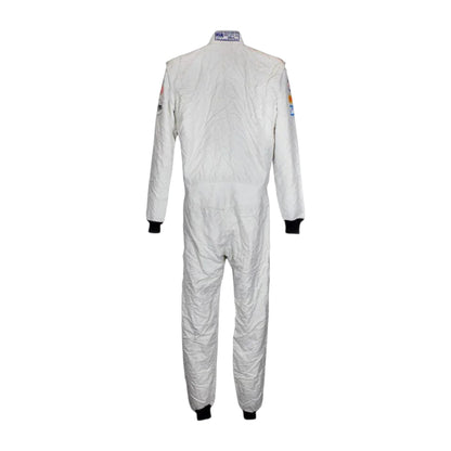 Jenson Button 2015 McLaren F1 race suit replica white McLaren Honda design with minimal sponsor logos and clean modern styling