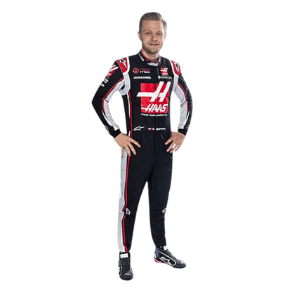 2020 Kevin Magnussen Haas F1 race suit replica authentic fan collectible with team colors and detailed logo design