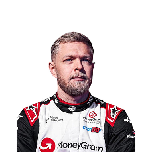 2024 Kevin Magnussen Haas F1 race suit replica authentic fan collectible with detailed team design