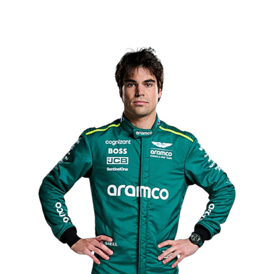 2024 Lance Stroll Aston Martin F1 race suit replica authentic design for Formula 1 fans and collectors