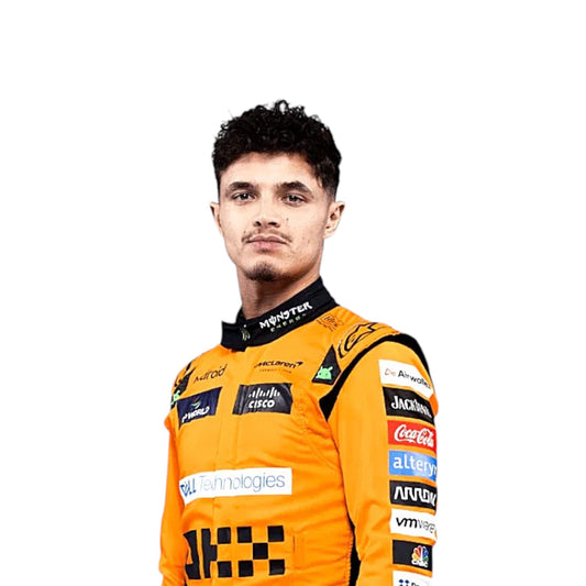 2024 Lando Norris McLaren F1 race suit replica authentic fan collectible with detailed team design