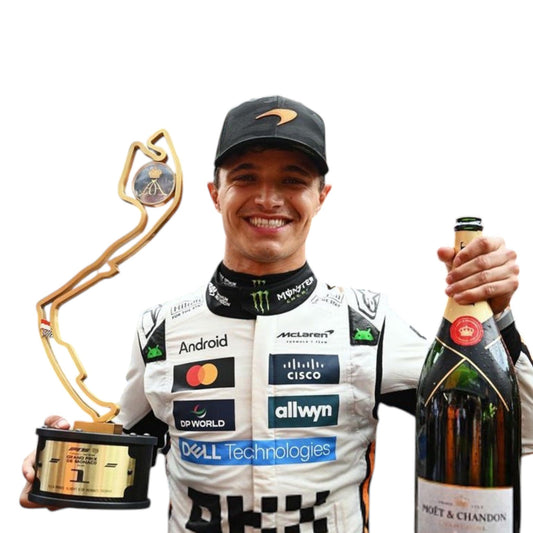2025 Lando Norris McLaren Monaco Grand Prix F1 race suit replica authentic design for fans and collectors