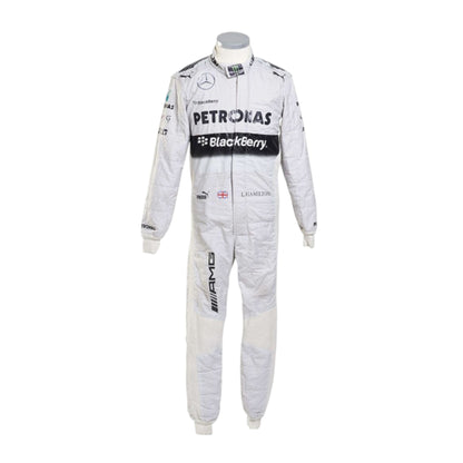 2016 Lewis Hamilton Mercedes F1 race suit replica authentic collectible with vintage team design for fans