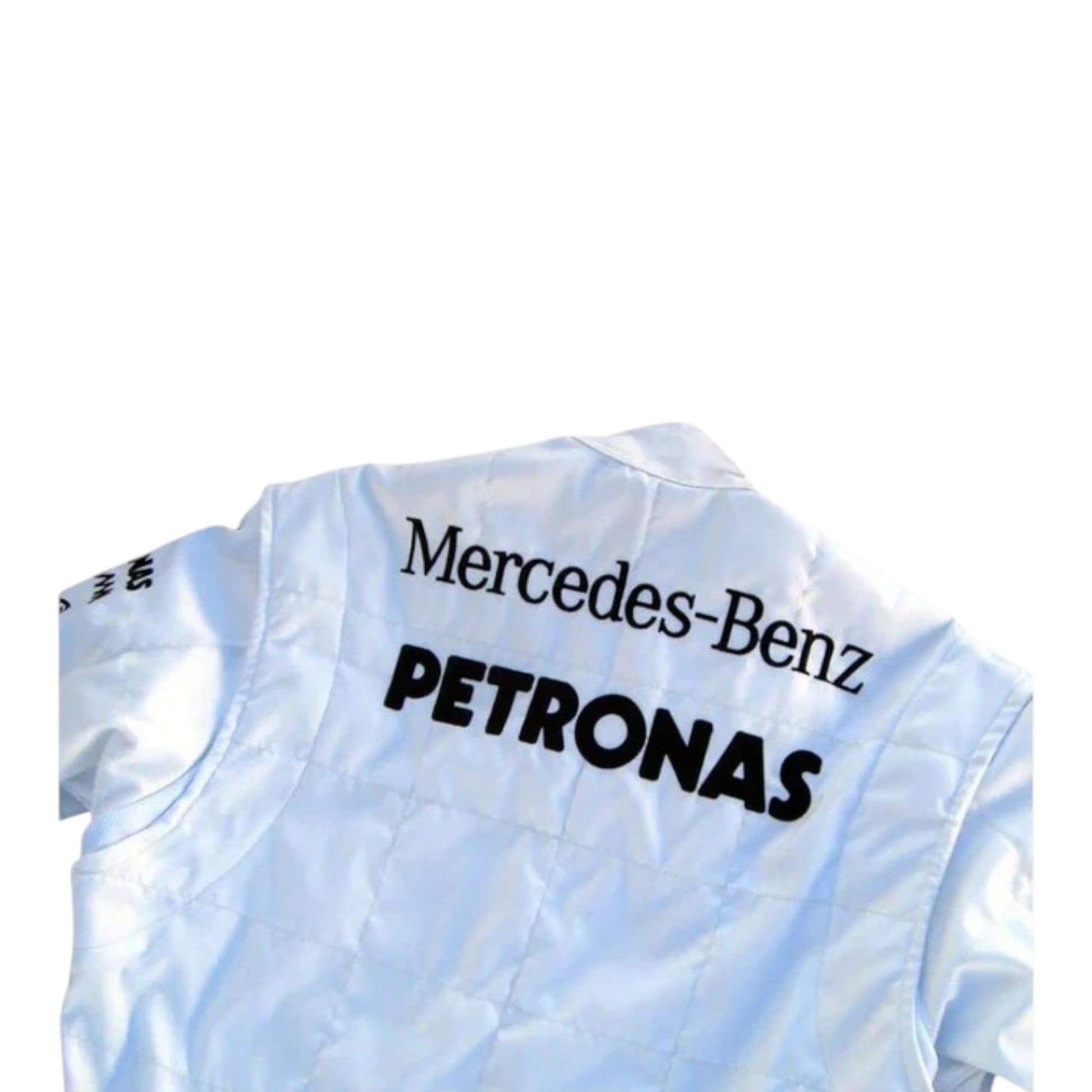 Lewis Hamilton 2015 Mercedes Petronas F1 race suit replica with official sponsor branding