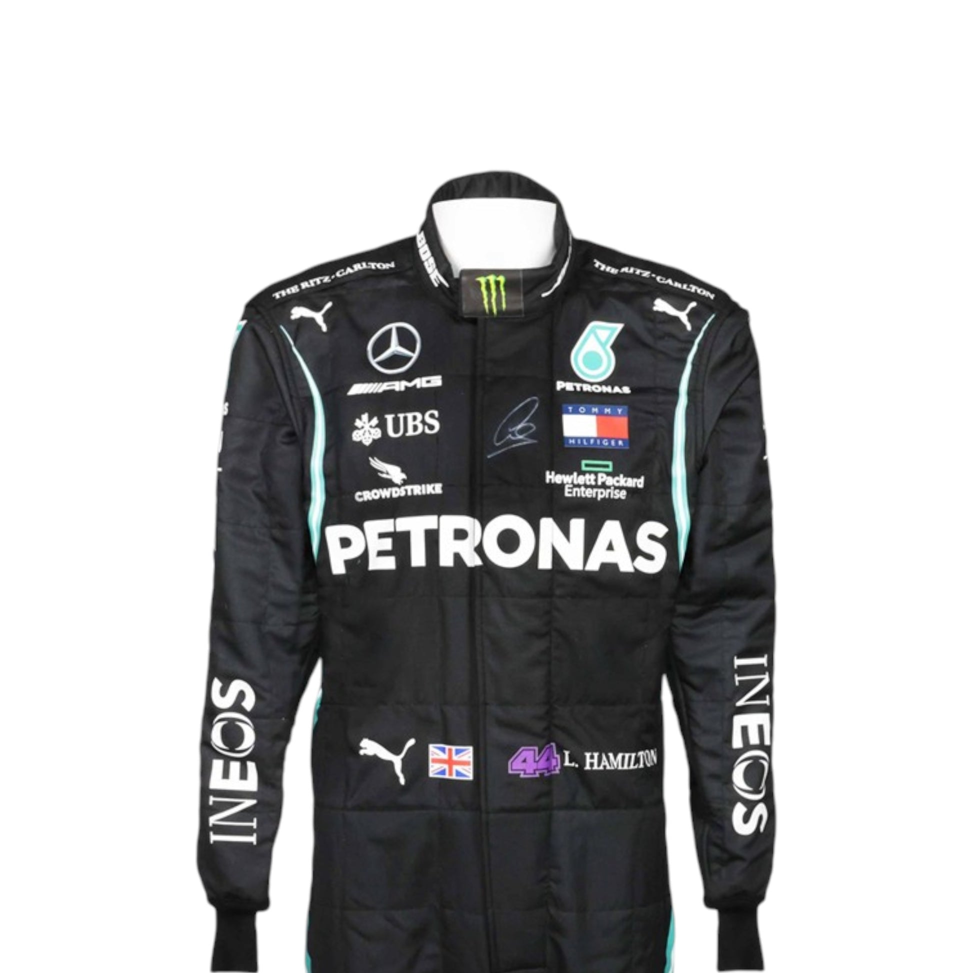 2020 Lewis Hamilton Mercedes F1 race suit replica authentic AMG Petronas edition with Black Lives Matter tribute design