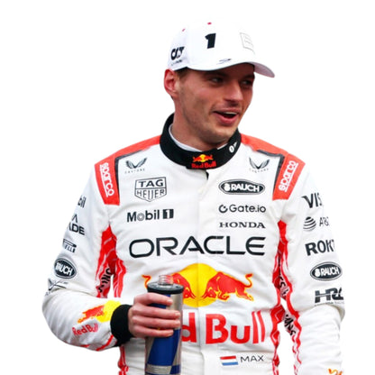 2025 Max Verstappen Red Bull F1 Japanese Grand Prix race suit replica authentic collectible with race specific livery and team branding