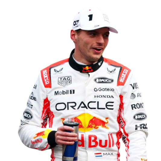 2025 Max Verstappen Red Bull F1 Japanese Grand Prix race suit replica authentic collectible with race specific livery and team branding