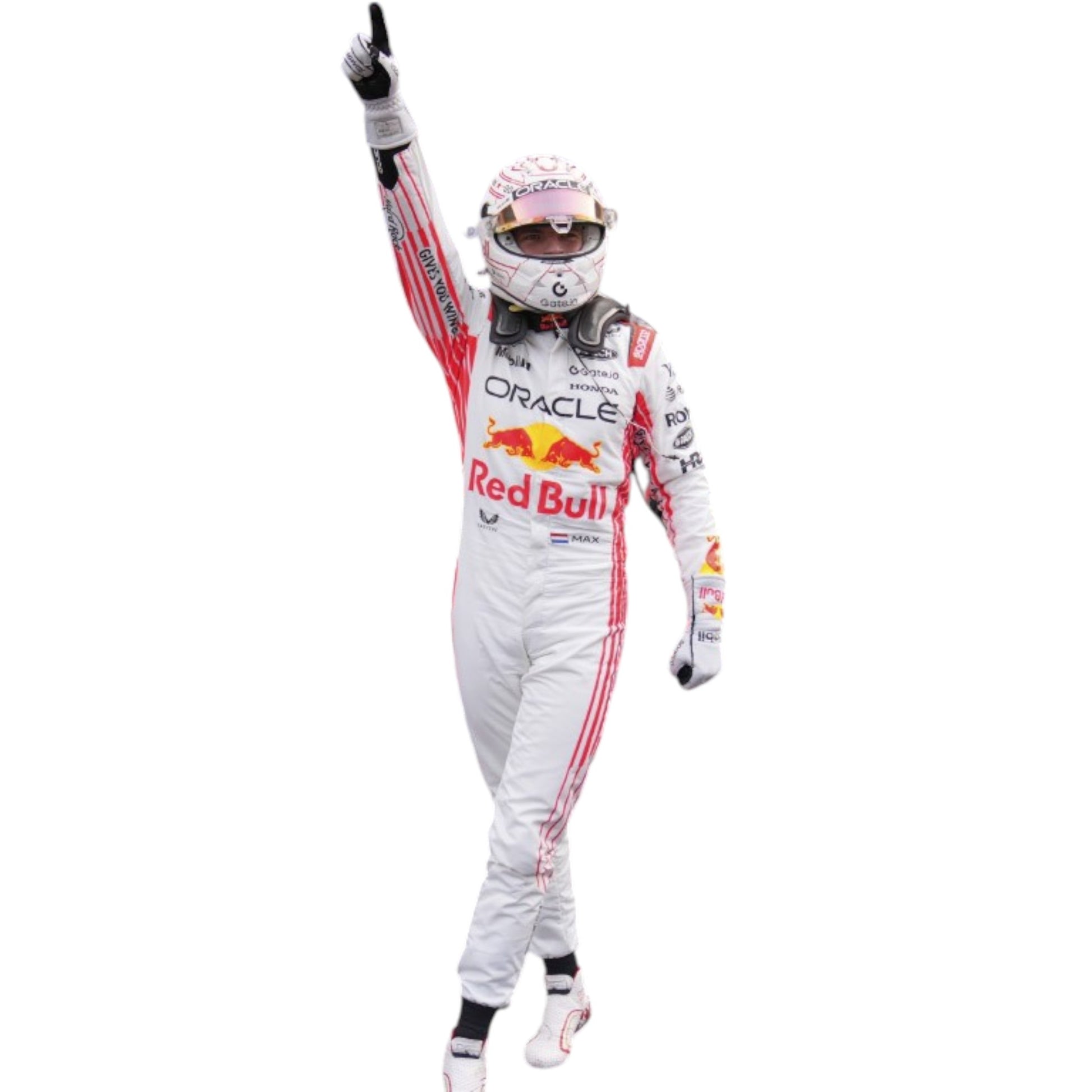 2025 Max Verstappen Red Bull F1 Japanese Grand Prix race suit replica authentic collectible with race specific livery and team branding