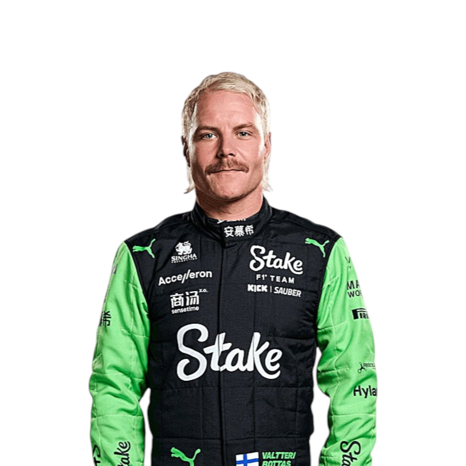 2024 Valtteri Bottas Kick Sauber F1 race suit replica premium fan edition with authentic design